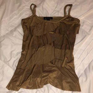 Gold Sparkly Top